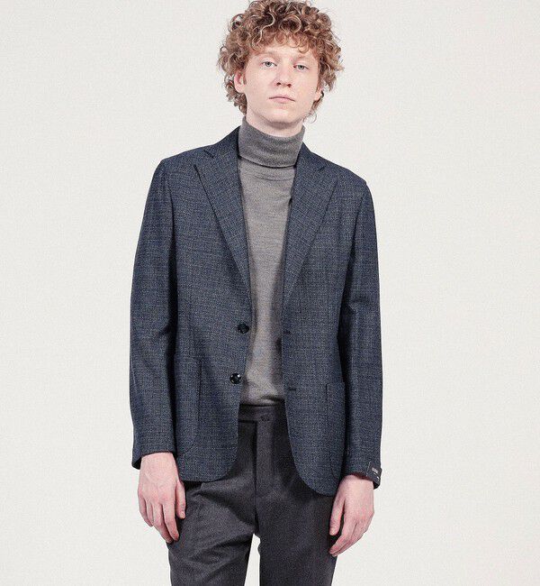 TOMORROWLAND BUYING WEAR「BARBA EASY J1 ウール シングルブレステッド2Bジャケット」|テーラードジャケット|