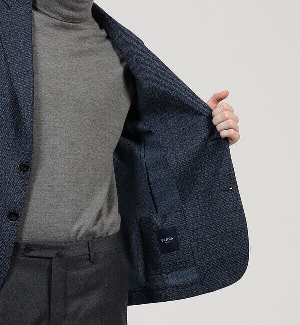 TOMORROWLAND BUYING WEAR「BARBA EASY J1 ウール シングルブレステッド2Bジャケット」|テーラードジャケット|