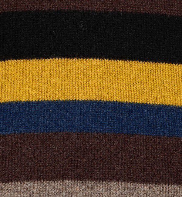 TOMORROWLAND MENS「TOMORROWLAND tricot  カシミヤ マルチボーダーニット」|ニット・セーター|
