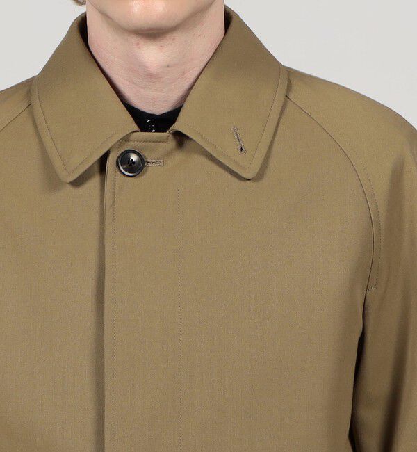 TOMORROWLAND MENS「ウールコットンギャバジン バルマカーンコート TRENCH」|ステンカラーコート|