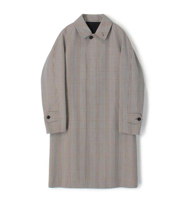 TOMORROWLAND MENS「ウールコットンギャバジン バルマカーンコート TRENCH」|ステンカラーコート|46 ブラウン系