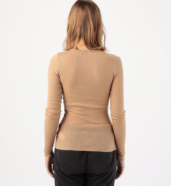 JAMES PERSE「コットンカシミヤブレンドリブ ヘンリーネックプルオーバー WVA3940」|Tシャツ・カットソー|