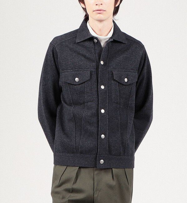 TOMORROWLAND MENS「TOMORROWLAND tricot ウールカシミヤ ミラノリブ ニットGジャン」|ニット・セーター|