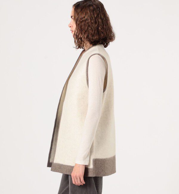 TOMORROWLAND GOODS「Norlha Long Flet ベスト」|ベスト・ジレ|