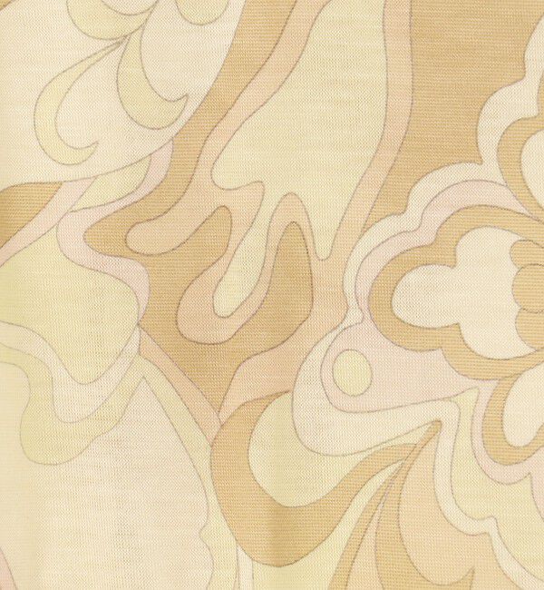 BACCA「テンセルシルク ハンドプリントカットソー」|Tシャツ・カットソー|