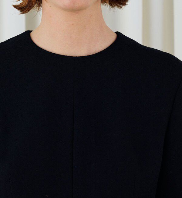 DES PRES「ウールジョーゼット プルオーバーブラウス」|シャツ・ブラウス|