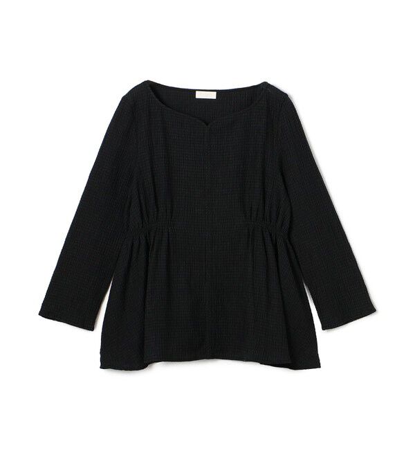 Ballsey「モザイクジャージー ウエストギャザープルオーバー」|Tシャツ・カットソー|17 ダークグレー