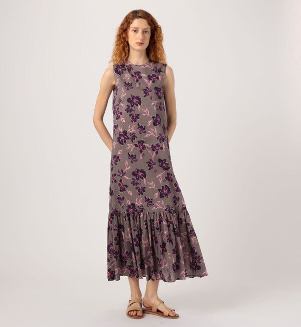 TOMORROWLAND BUYING WEAR「【別注】MARIHA Big Bouquet ドリーミングビューティードレス」|ワンピース|