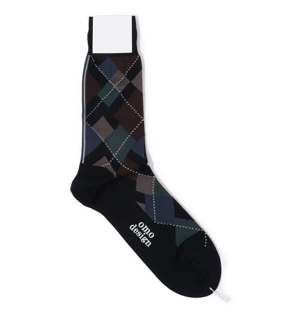 TOMORROWLAND GOODS「omo design コットンナイロンソックス」|ソックス|68 ネイビー系