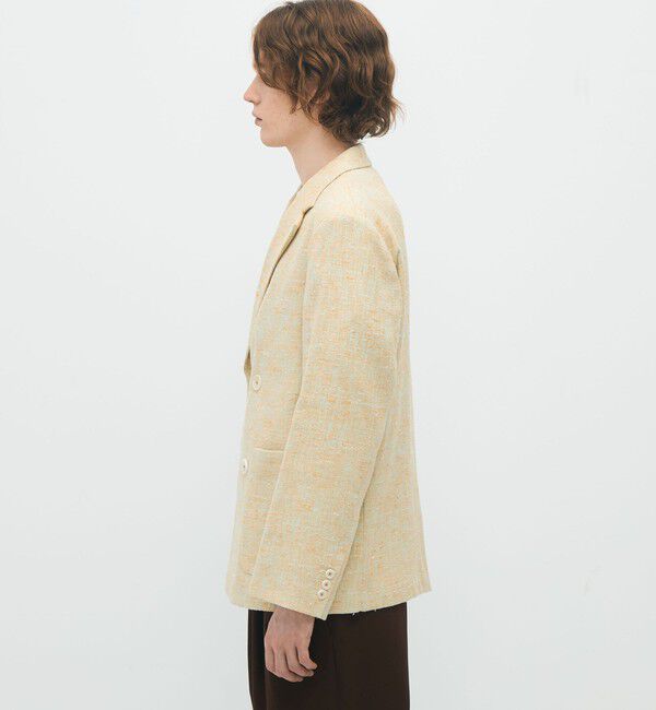 CABaN「CABaN コットンシルクカナパ 4Bダブルジャケット」|テーラードジャケット|