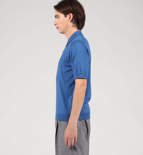 TOMORROWLAND MENS「TOMORROWLAND tricot シルクコットン ニットポロシャツ SESIA」|ニット・セーター|