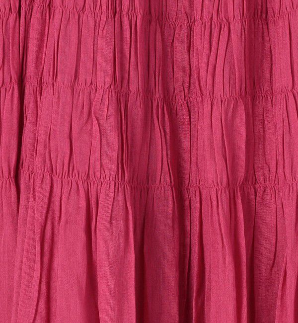 TOMORROWLAND BUYING WEAR「ne Quittez pas COTTON VOILE SHIRRING ドレス」|ワンピース|