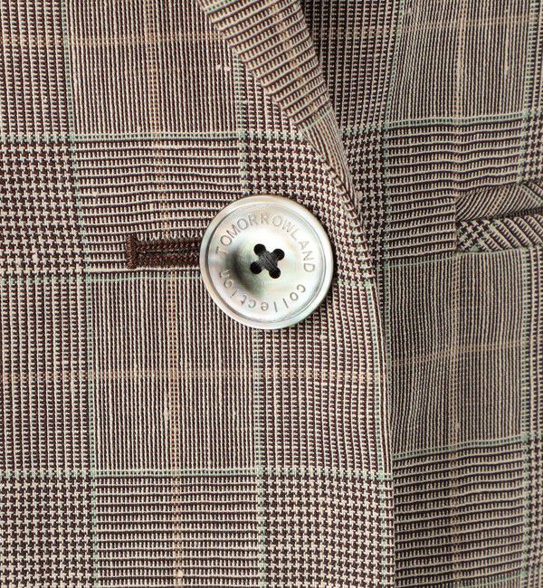 TOMORROWLAND collection「グリーンウィンドウ ダブルブレストジャケット」|テーラードジャケット|