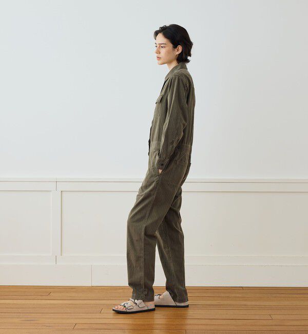 JAMES PERSE「ストレッチヘリンボーン ジャンプスーツ WHBS6963」|オールインワン|