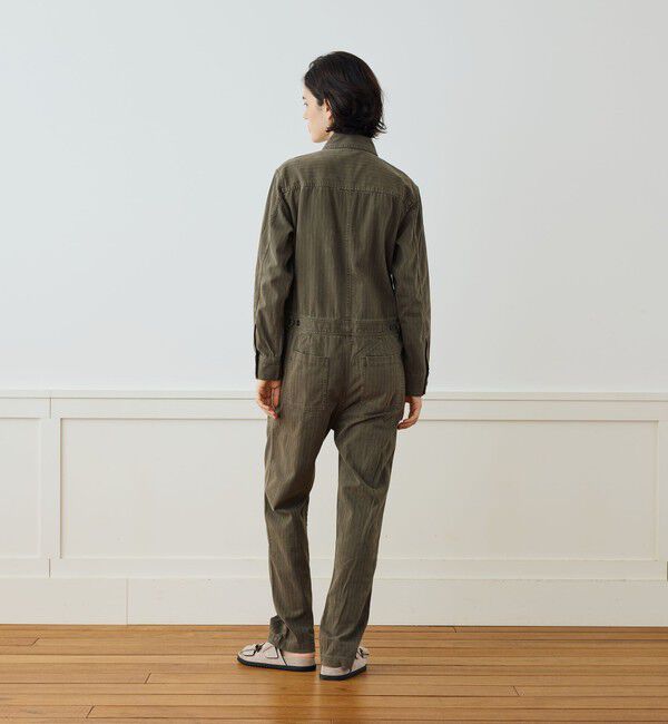 JAMES PERSE「ストレッチヘリンボーン ジャンプスーツ WHBS6963」|オールインワン|