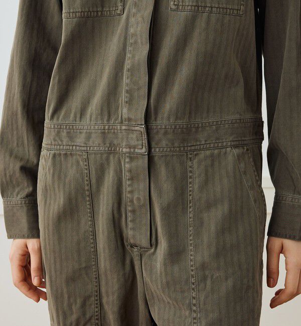 JAMES PERSE「ストレッチヘリンボーン ジャンプスーツ WHBS6963」|オールインワン|