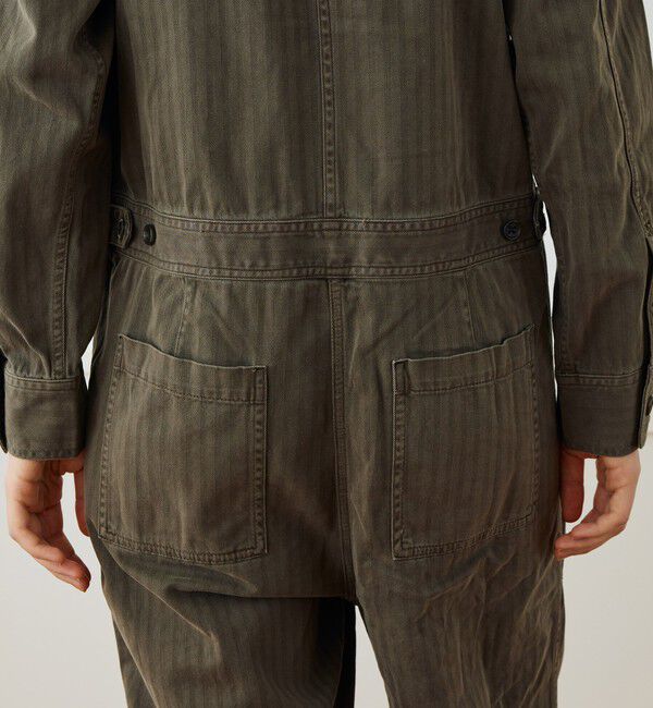 JAMES PERSE「ストレッチヘリンボーン ジャンプスーツ WHBS6963」|オールインワン|