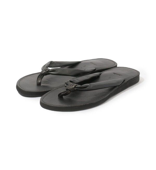TOMORROWLAND GOODS「charrita Huarache-1 トングサンダル」|サンダル|19 ブラック