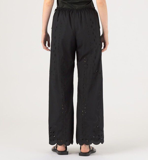 DES PRES「カットワークエンブロイダリー ストレートパンツ」|その他|