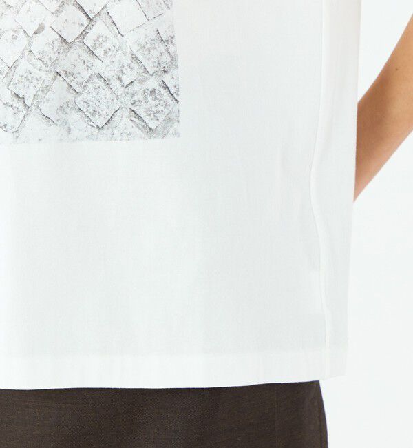 MACPHEE「フォトプリント ノースリーブTシャツ」|Tシャツ・カットソー|