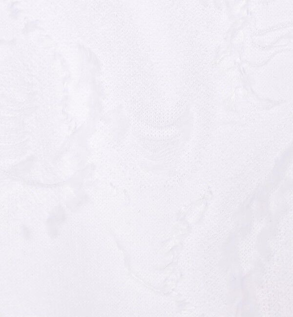 Edition「バックカットジャカード ハーフスリーブトップス」|Tシャツ・カットソー|