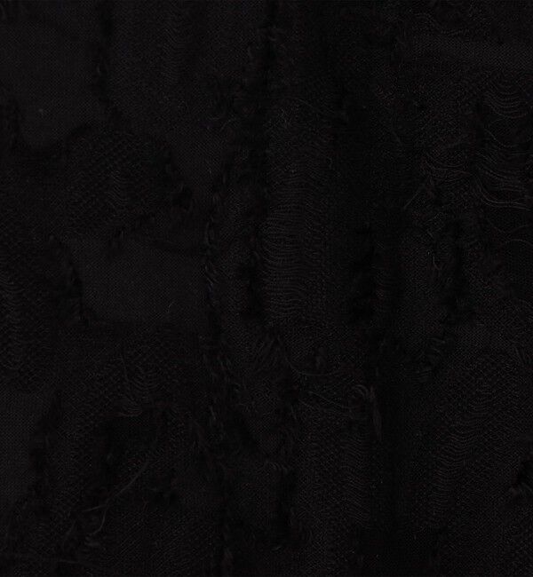 Edition「バックカットジャカード ハーフスリーブトップス」|Tシャツ・カットソー|