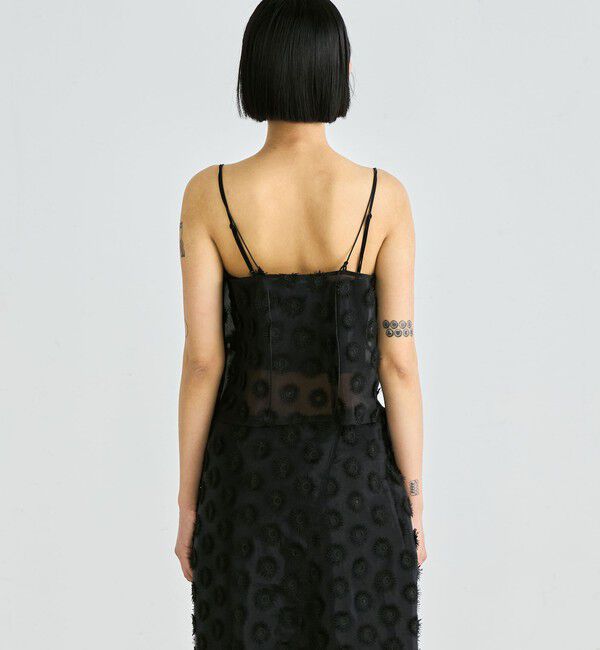 Edition「フラワーエンブロイダリー キャミソール」|キャミソール|