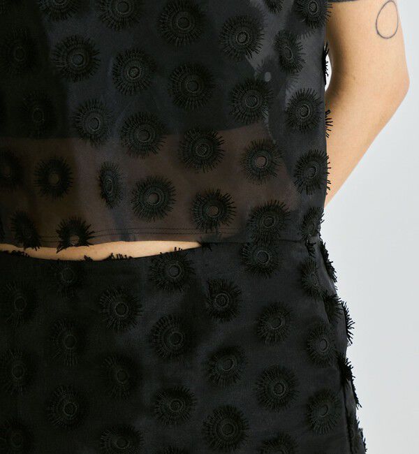 Edition「フラワーエンブロイダリー キャミソール」|キャミソール|