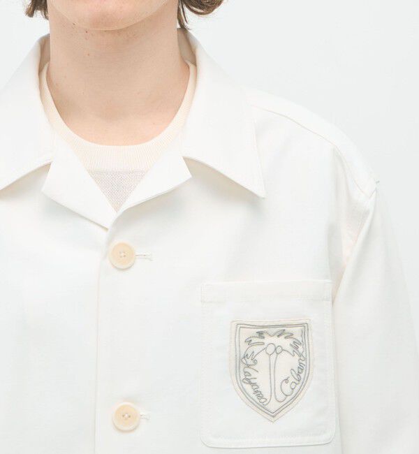 CABaN「CABaN コットン カバーオールジャケット」|ブルゾン・スタジャン|