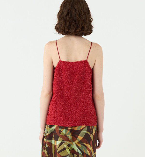 Ballsey「ファンシーヤーンツイード アメリカンスリーブキャミソール」|キャミソール|