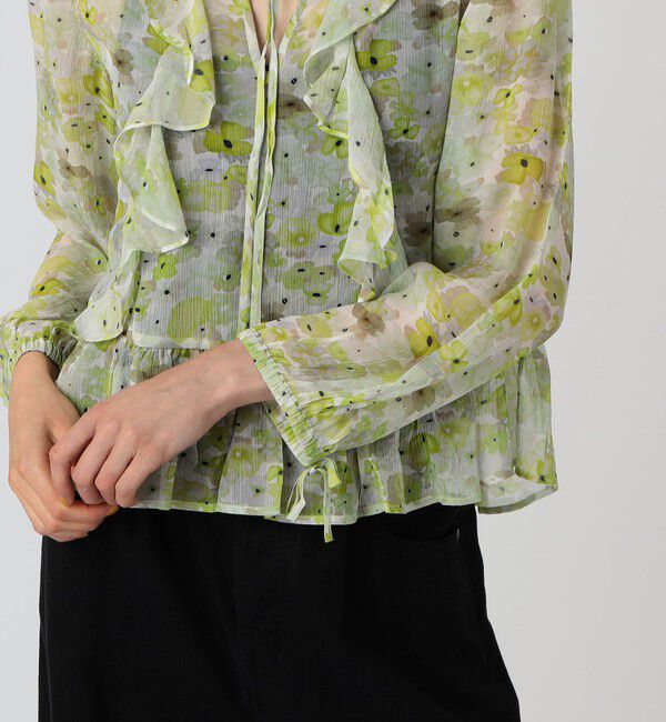 TOMORROWLAND GOODS「BAUM UND PFERDGARTEN MIKAELA シフォンブラウス」|シャツ・ブラウス|