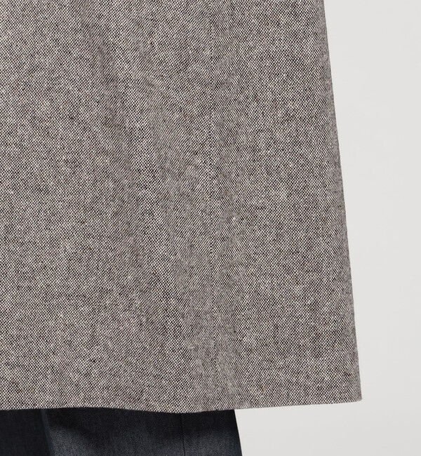 TOMORROWLAND MENS「【別注】De Petrillo  ウールシルクナイロン バルカラーコート」|ステンカラーコート|