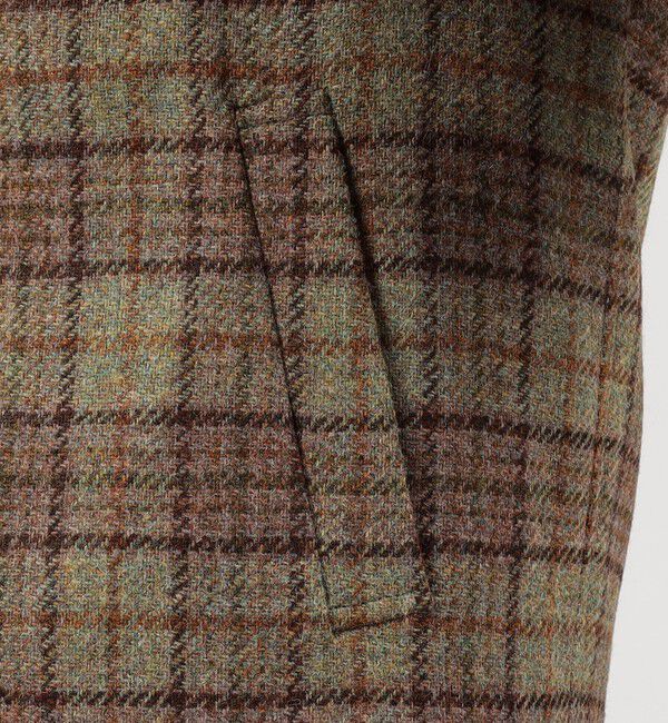 TOMORROWLAND BUYING WEAR「【別注】CARUSO ウールチェック ショートブルゾン」|ブルゾン・スタジャン|