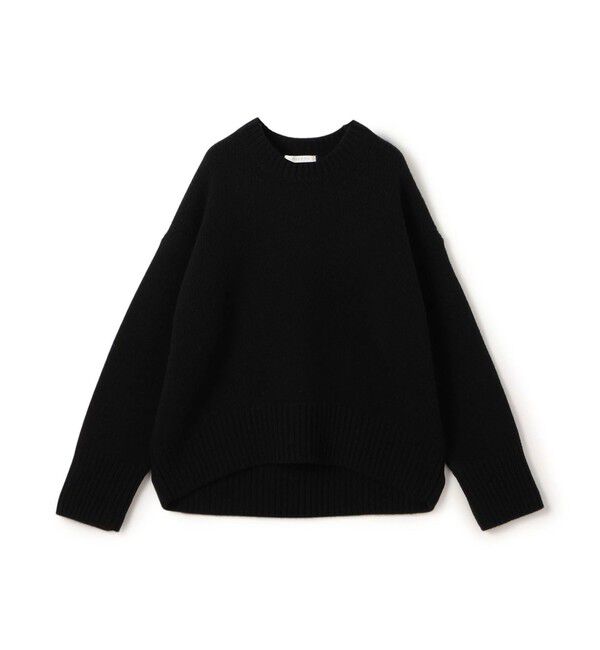 美品✨ギャルリーヴィー　ファインウール クルーネックプルオーバー　ブラック　S ファインウール クルーネックプルオーバー（GALERIE VIE）｜ルミネの