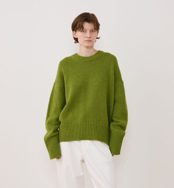 美品✨GALERIE VIE　ファインウール クルーネックプルオーバー　S GALERIE VIE（ギャルリー ヴィー）の「ファインウール クルーネック