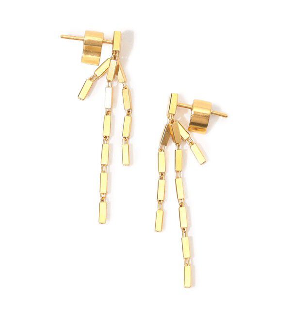 TOMORROWLAND GOODS「MAGGOOSH disco fringe ピアス」|ピアス|91 ゴールド