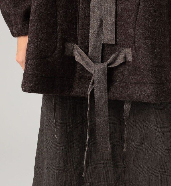 TOMORROWLAND GOODS「HAVERSACK ウールナイロン ポンチョ」|ポンチョ・ケープ|