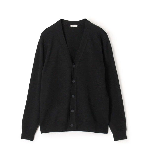 Edition「カプリ Vネックカーディガン」|カーディガン|19 ブラック