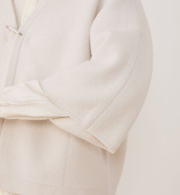 GALERIE VIE「オーストラリアンラムズウール キモノスリーブジャケット」|カーディガン|