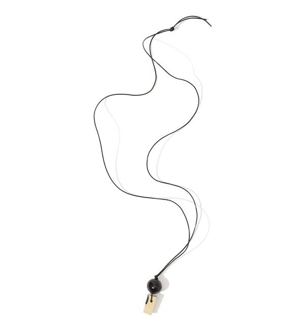 TOMORROWLAND GOODS「MANY RHIZOMES SCULPTUAL Necklace:E」|ネックレス|01 ブラック系