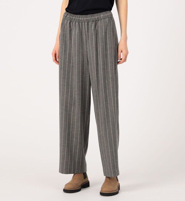 GALERIE VIE「ノーブルフラノ イージーストレートパンツ」|その他|