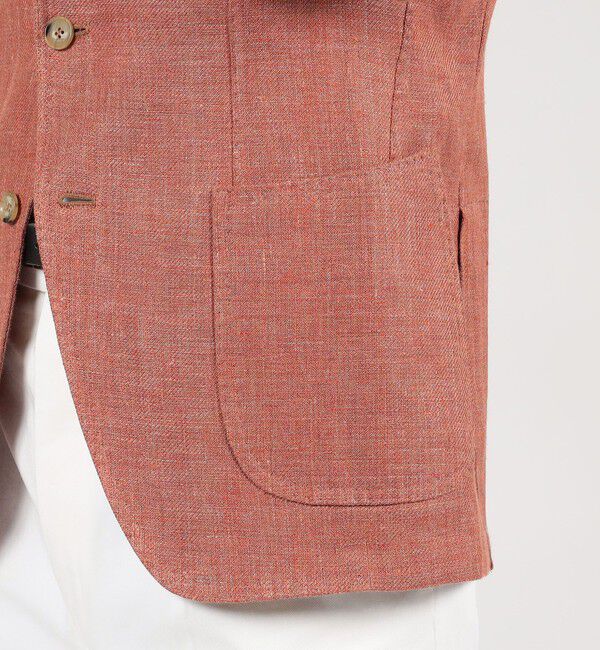 TOMORROWLAND BUYING WEAR「GABO リネンウール シングルブレステッド2Bジャケット」|テーラードジャケット|