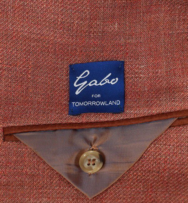 TOMORROWLAND BUYING WEAR「GABO リネンウール シングルブレステッド2Bジャケット」|テーラードジャケット|