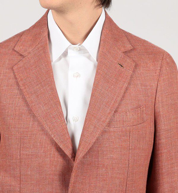 TOMORROWLAND BUYING WEAR「GABO リネンウール シングルブレステッド2Bジャケット」|テーラードジャケット|
