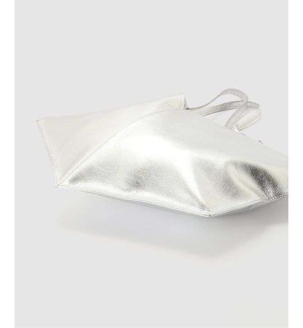  「【blancle/ ブランクレ】M.LETHER Rap flat tote」|トートバッグ|