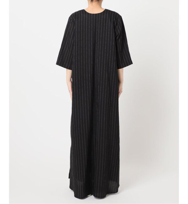  「LACE UP LINEN DRESS：ワンピース」|ワンピース|