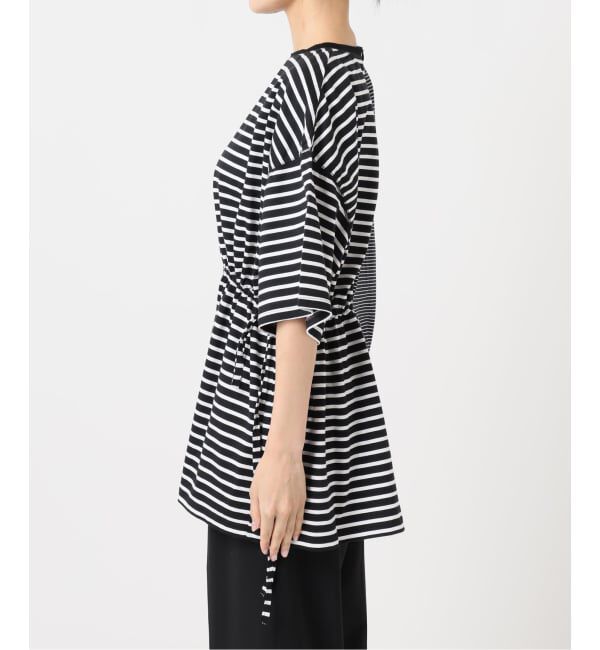  「ONESIDE GATHER TOP：カットソー」|Tシャツ・カットソー|