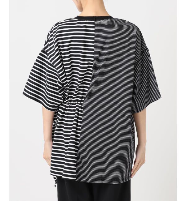  「ONESIDE GATHER TOP：カットソー」|Tシャツ・カットソー|