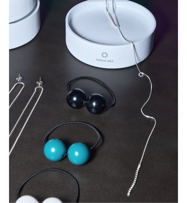  「SASKIA DIEZ WOOD HAIR THE LACQUERED：ヘアゴム」|その他|