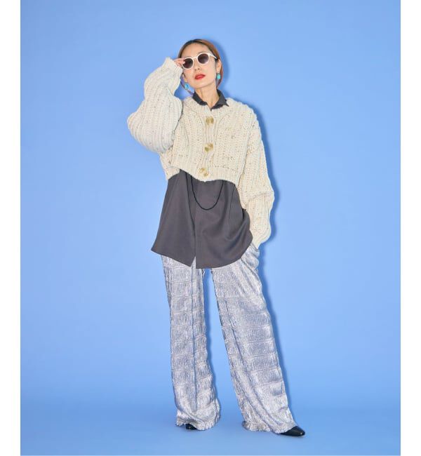  「GLEN FYNE 別注 CROPPED カーディガン」|ニット・セーター|